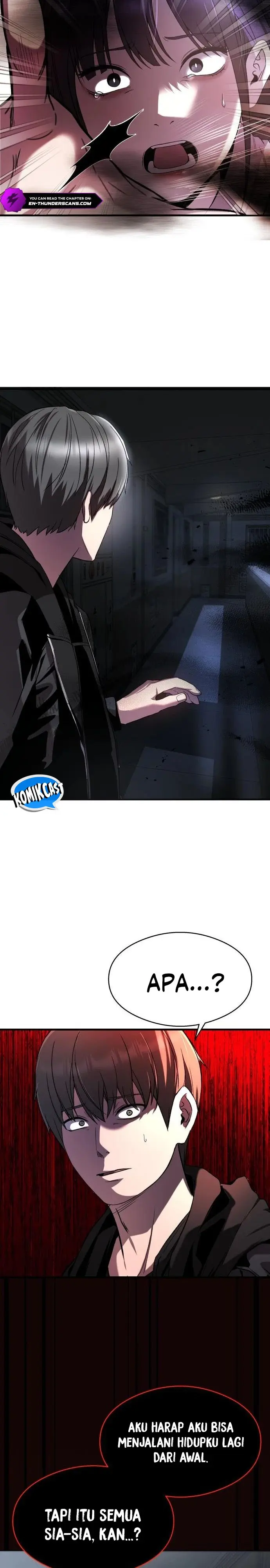Halaman 28 dari Heart-Pounding Ghostly Poem Chapter 17