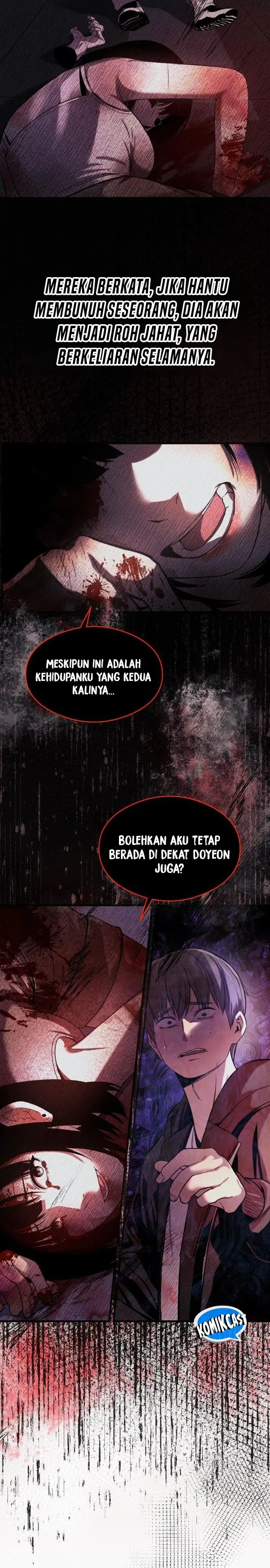 Halaman 31 dari Heart-Pounding Ghostly Poem Chapter 17