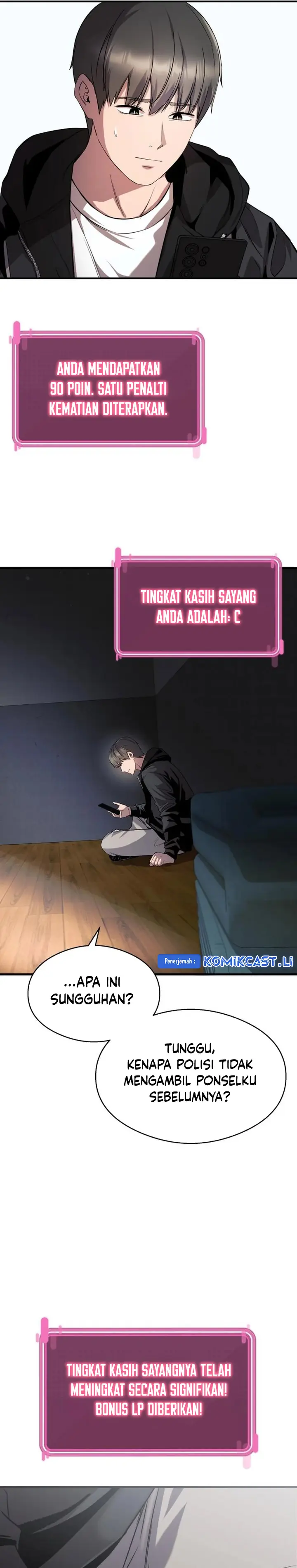 Halaman 35 dari Heart-Pounding Ghostly Poem Chapter 19