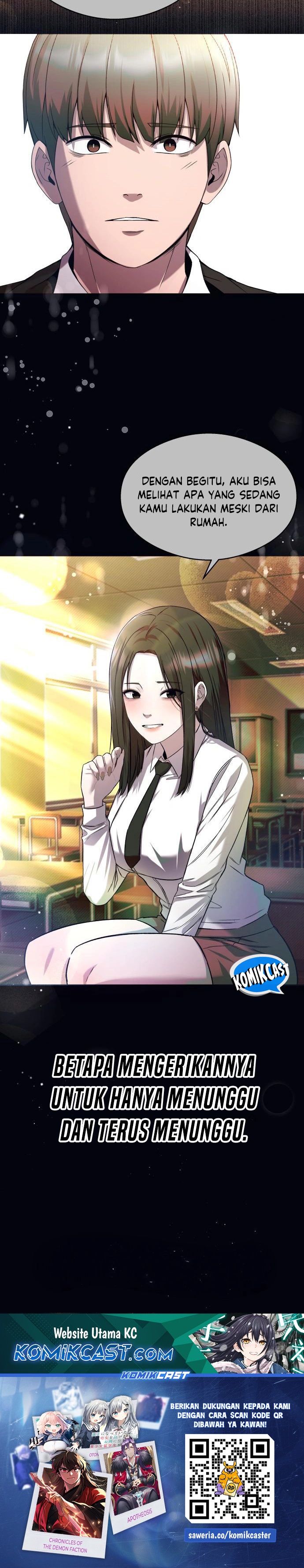 Halaman 35 dari Heart-Pounding Ghostly Poem Chapter 20