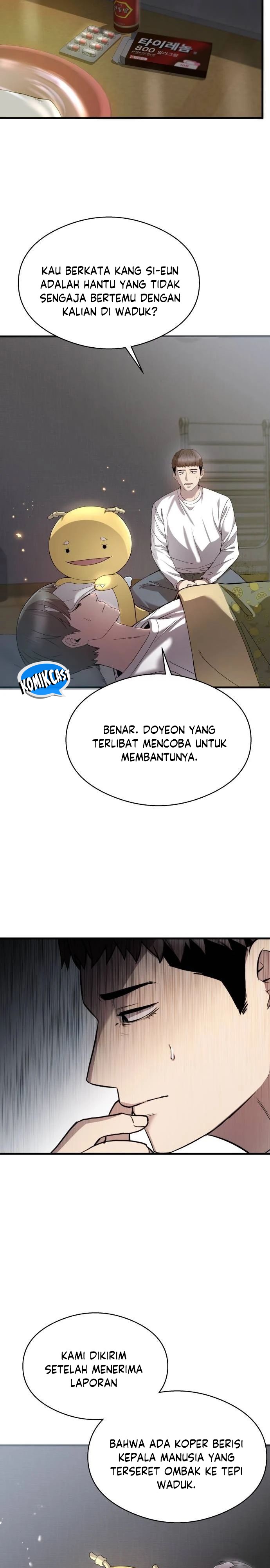Halaman 19 dari Heart-Pounding Ghostly Poem Chapter 21