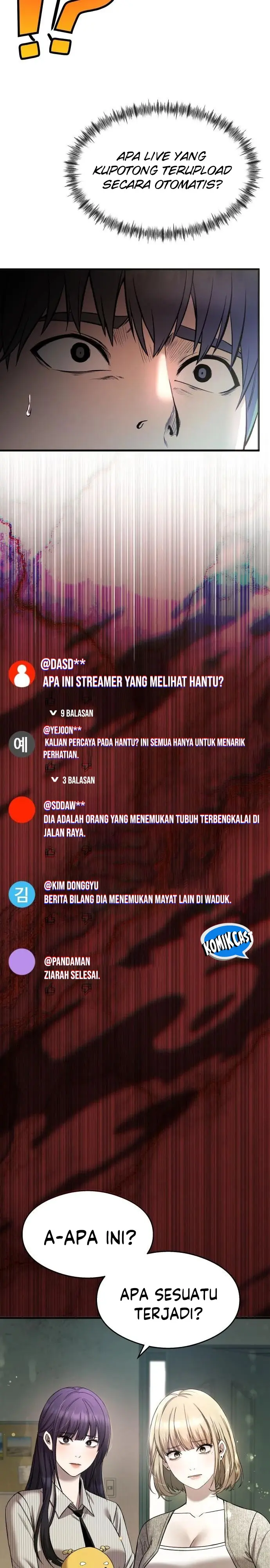 Halaman 33 dari Heart-Pounding Ghostly Poem Chapter 24