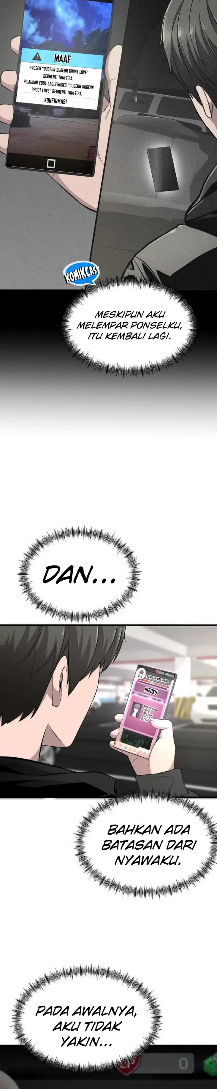 Halaman 21 dari Heart-Pounding Ghostly Poem Chapter 4