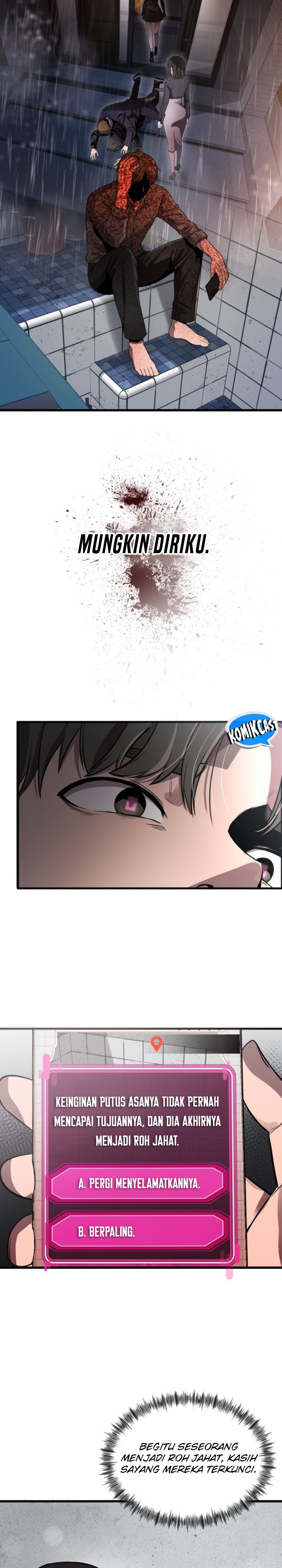 Halaman 21 dari Heart-Pounding Ghostly Poem Chapter 48