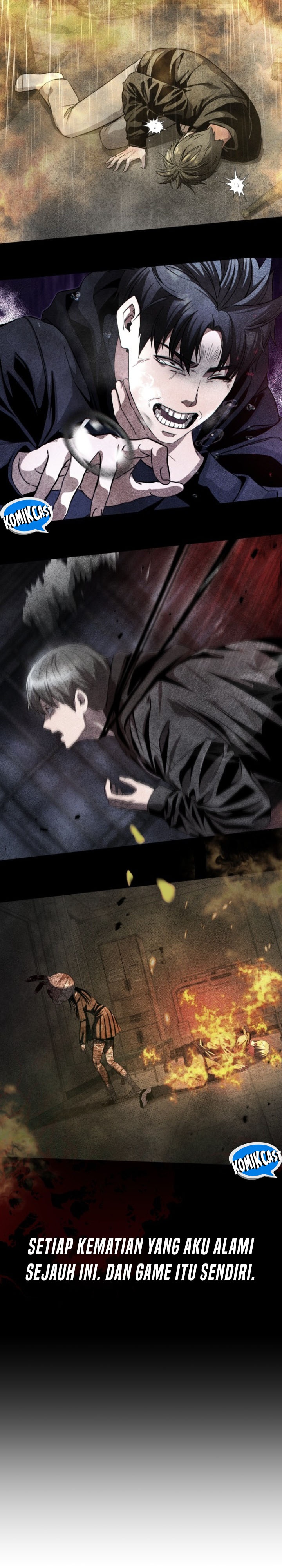 Halaman 13 dari Heart-Pounding Ghostly Poem Chapter 49