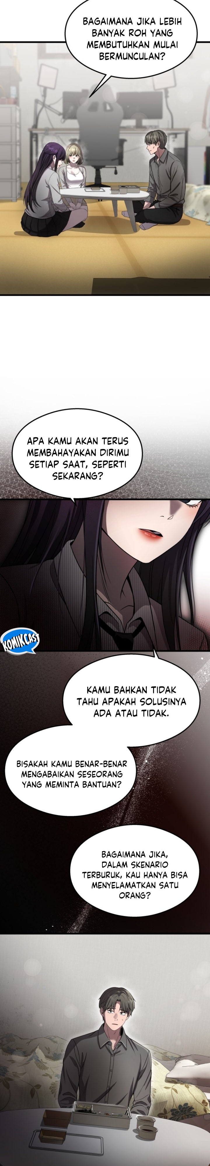 Halaman 18 dari Heart-Pounding Ghostly Poem Chapter 49