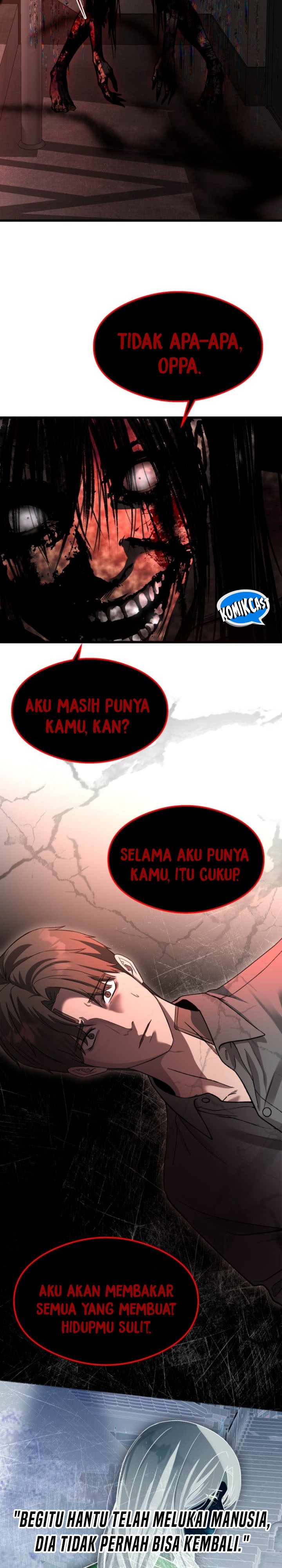 Halaman 38 dari Heart-Pounding Ghostly Poem Chapter 50