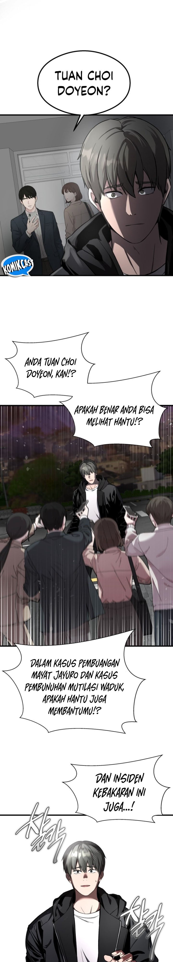 Halaman 32 dari Heart-Pounding Ghostly Poem Chapter 52