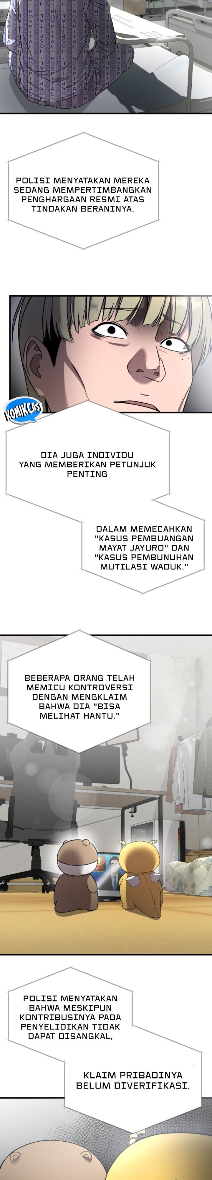 Halaman 35 dari Heart-Pounding Ghostly Poem Chapter 52