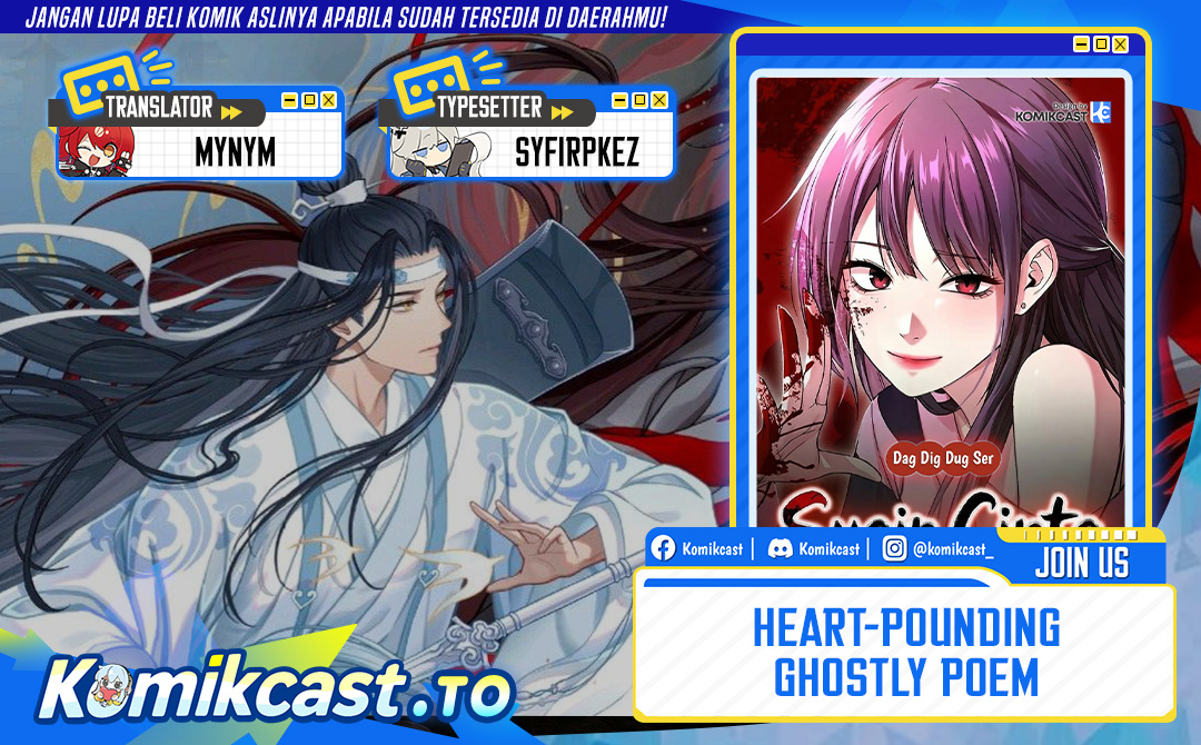Halaman 1 dari Heart-Pounding Ghostly Poem Chapter 54