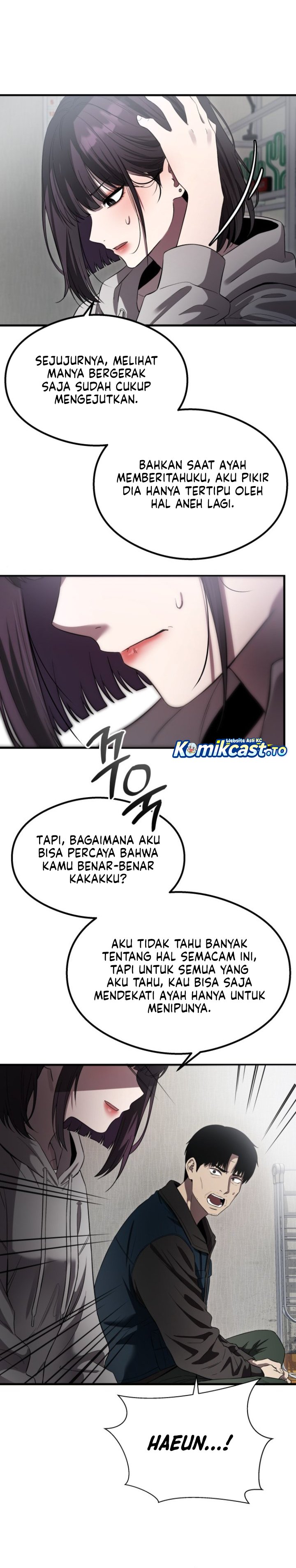 Halaman 25 dari Heart-Pounding Ghostly Poem Chapter 54