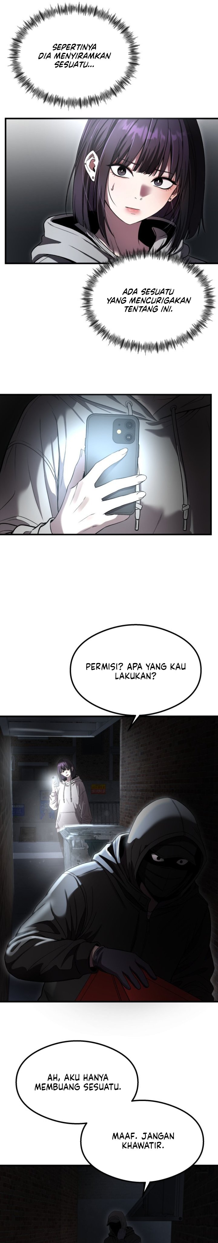 Halaman 10 dari Heart-Pounding Ghostly Poem Chapter 55