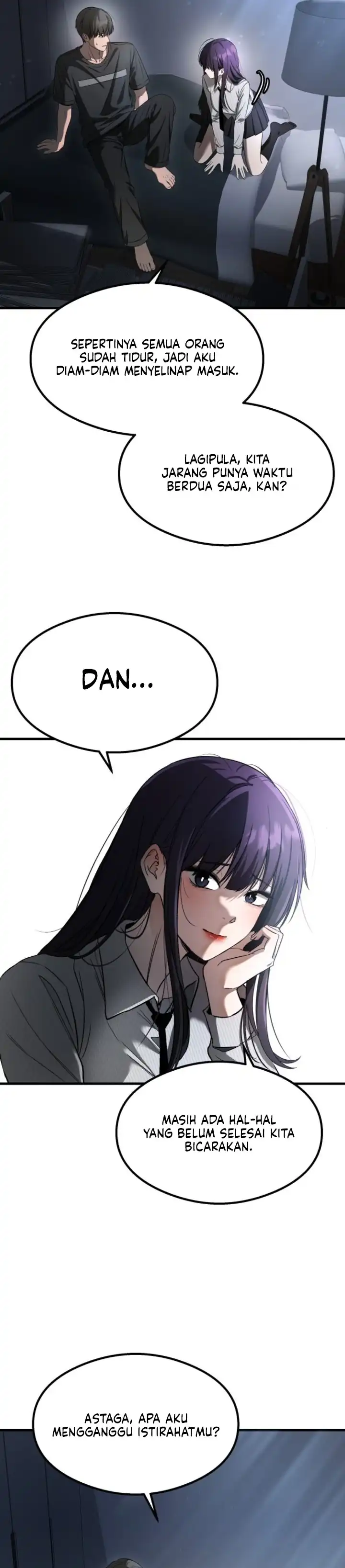 Halaman 6 dari Heart-Pounding Ghostly Poem Chapter 57