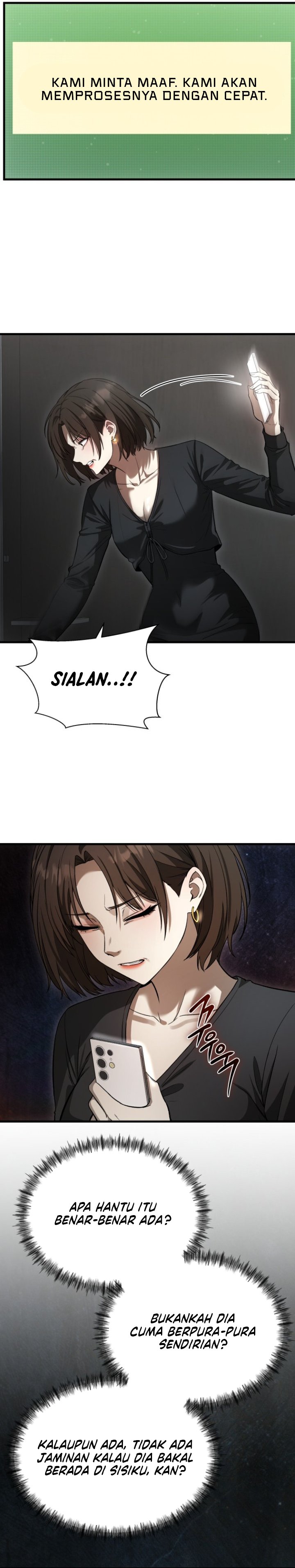 Halaman 23 dari Heart-Pounding Ghostly Poem Chapter 60