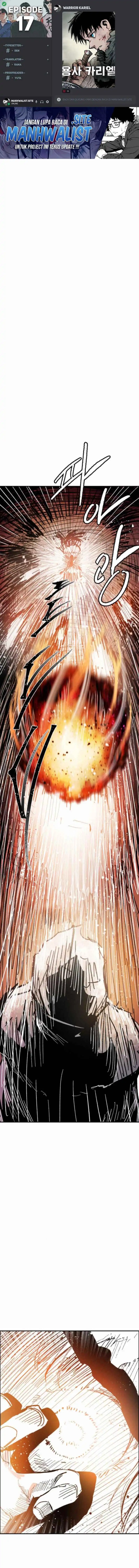 Halaman 1 dari Warrior Kariel Chapter 17
