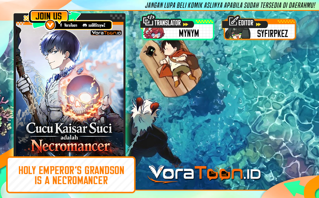 Halaman 1 dari Holy Emperor’s Grandson is a Necromancer Chapter 118