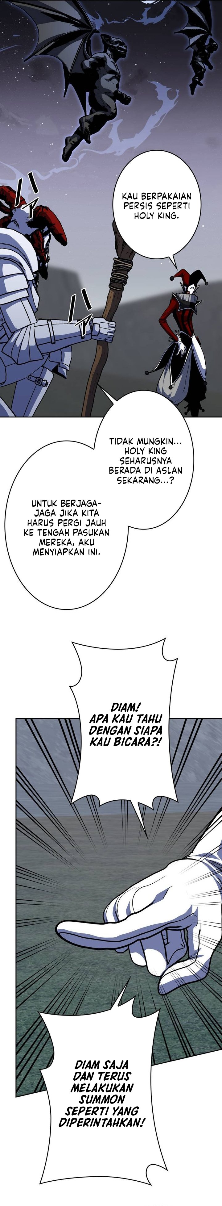Halaman 34 dari Holy Emperor’s Grandson is a Necromancer Chapter 118