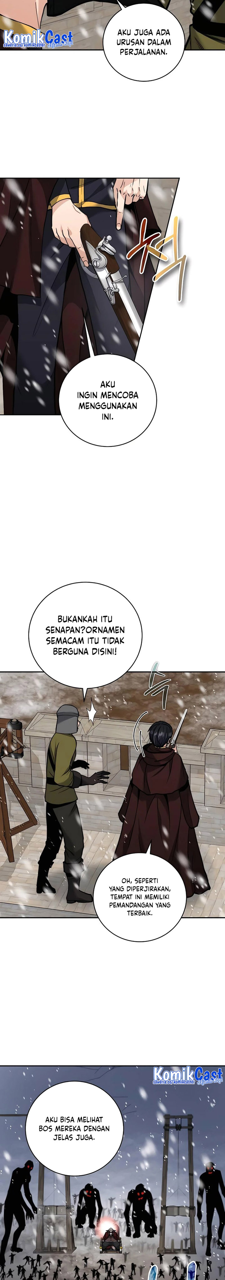Halaman 28 dari Holy Emperor’s Grandson is a Necromancer Chapter 13