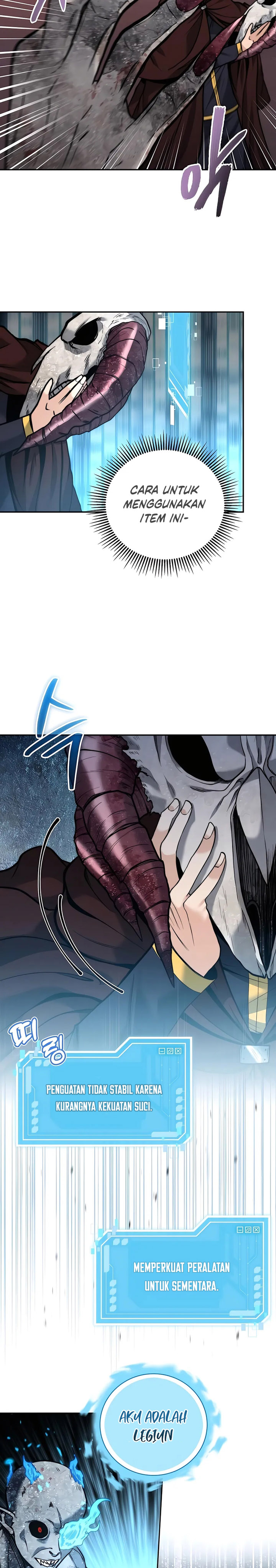 Halaman 19 dari Holy Emperor’s Grandson is a Necromancer Chapter 17