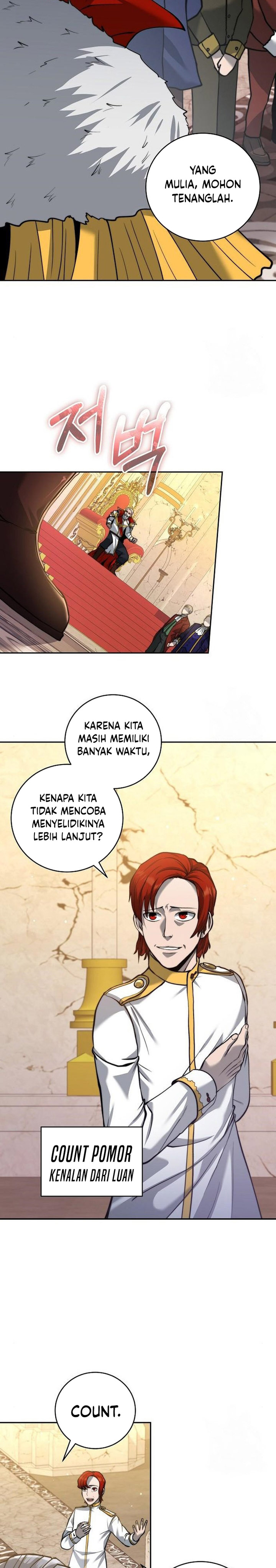 Halaman 19 dari Holy Emperor’s Grandson is a Necromancer Chapter 22