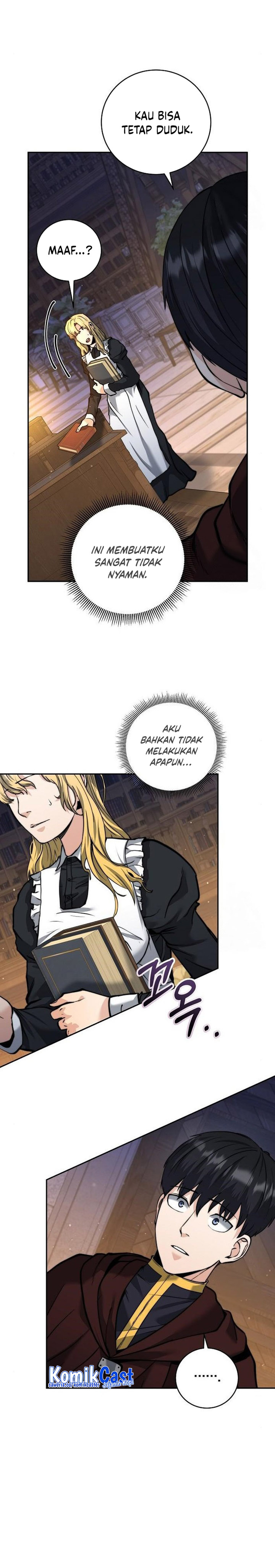 Halaman 23 dari Holy Emperor’s Grandson is a Necromancer Chapter 22