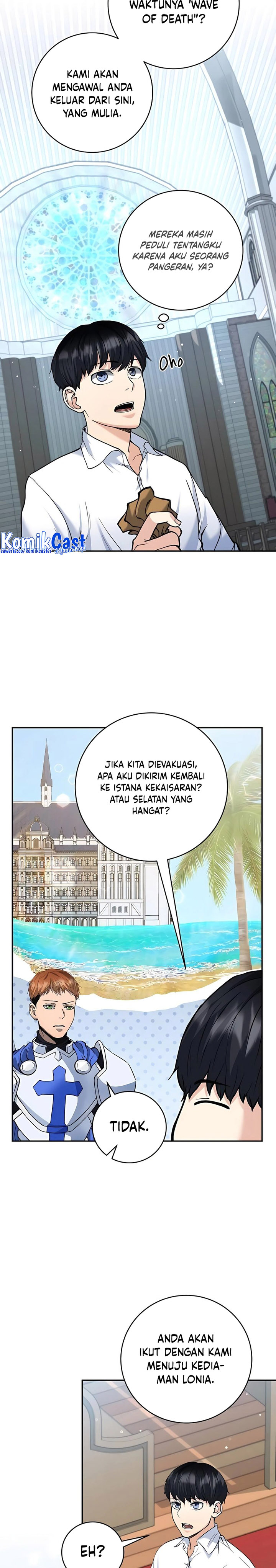 Halaman 23 dari Holy Emperor’s Grandson is a Necromancer Chapter 8
