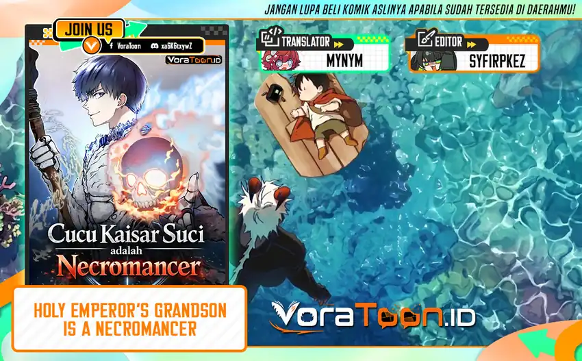 Halaman 1 dari Holy Emperor’s Grandson is a Necromancer Chapter 120