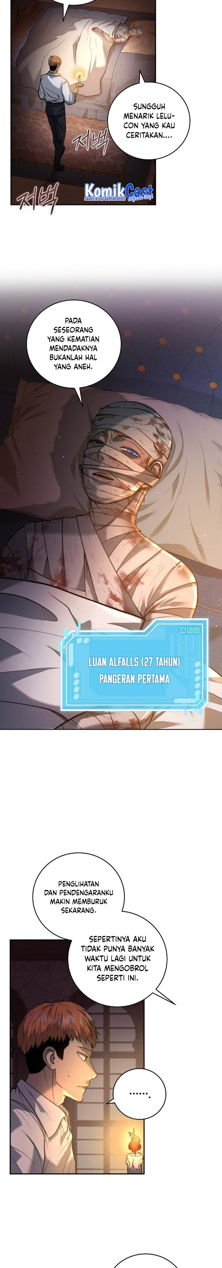 Halaman 19 dari Holy Emperor’s Grandson is a Necromancer Chapter 18