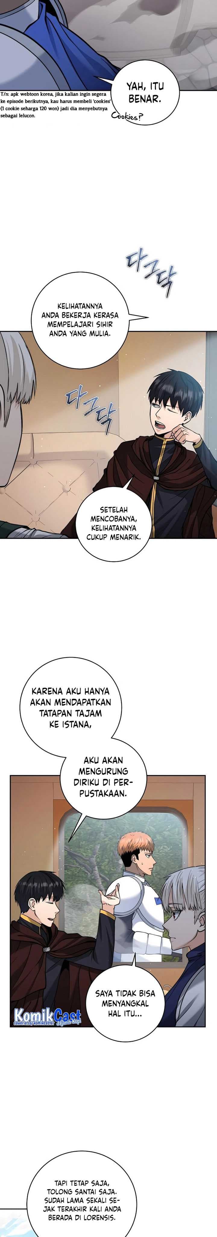 Halaman 22 dari Holy Emperor’s Grandson is a Necromancer Chapter 20