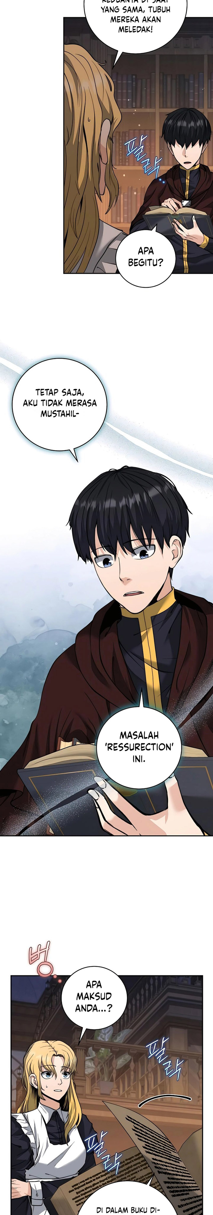 Halaman 10 dari Holy Emperor’s Grandson is a Necromancer Chapter 23
