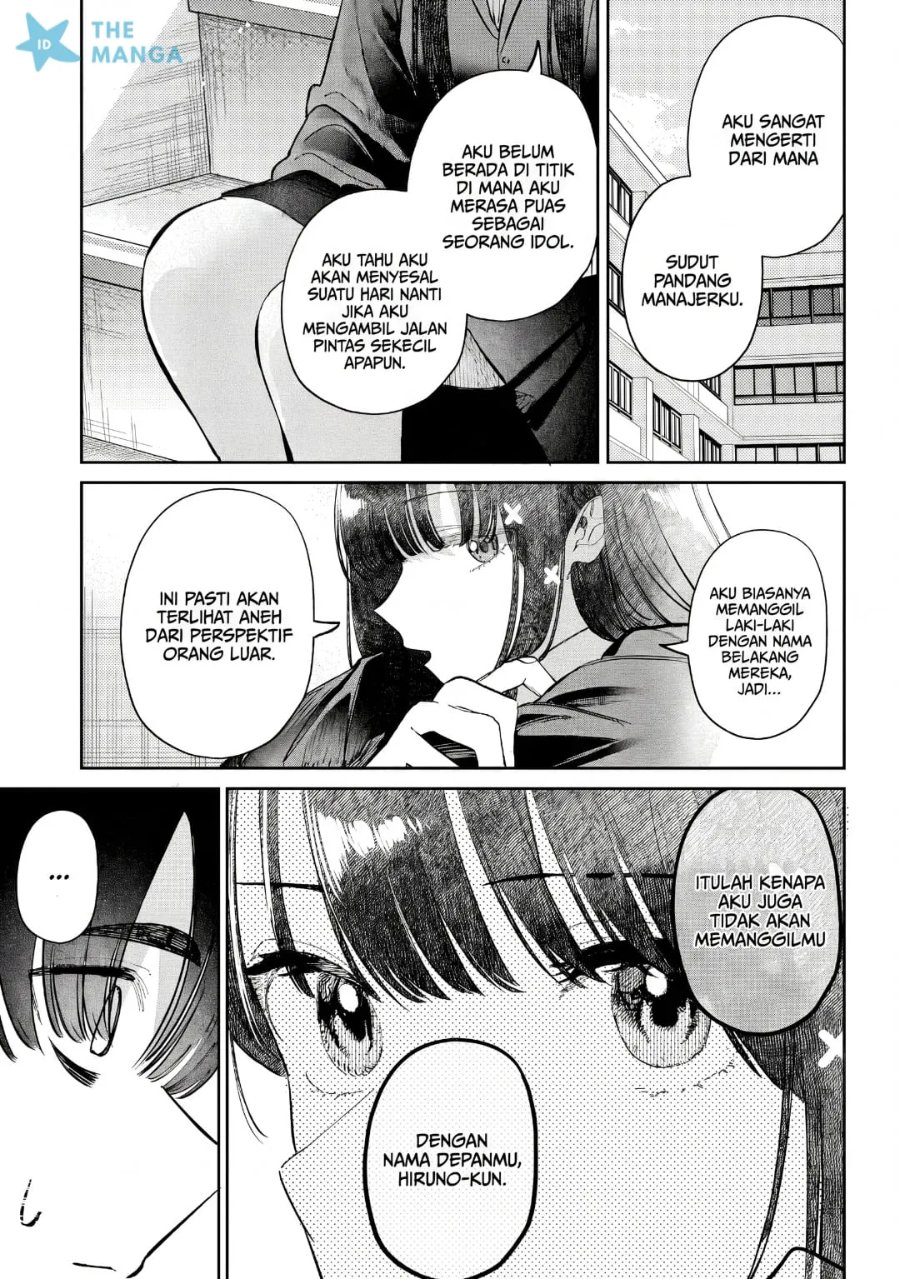 Houkago no Idol ni wa Himitsu ga aru chapter 53 halaman 12