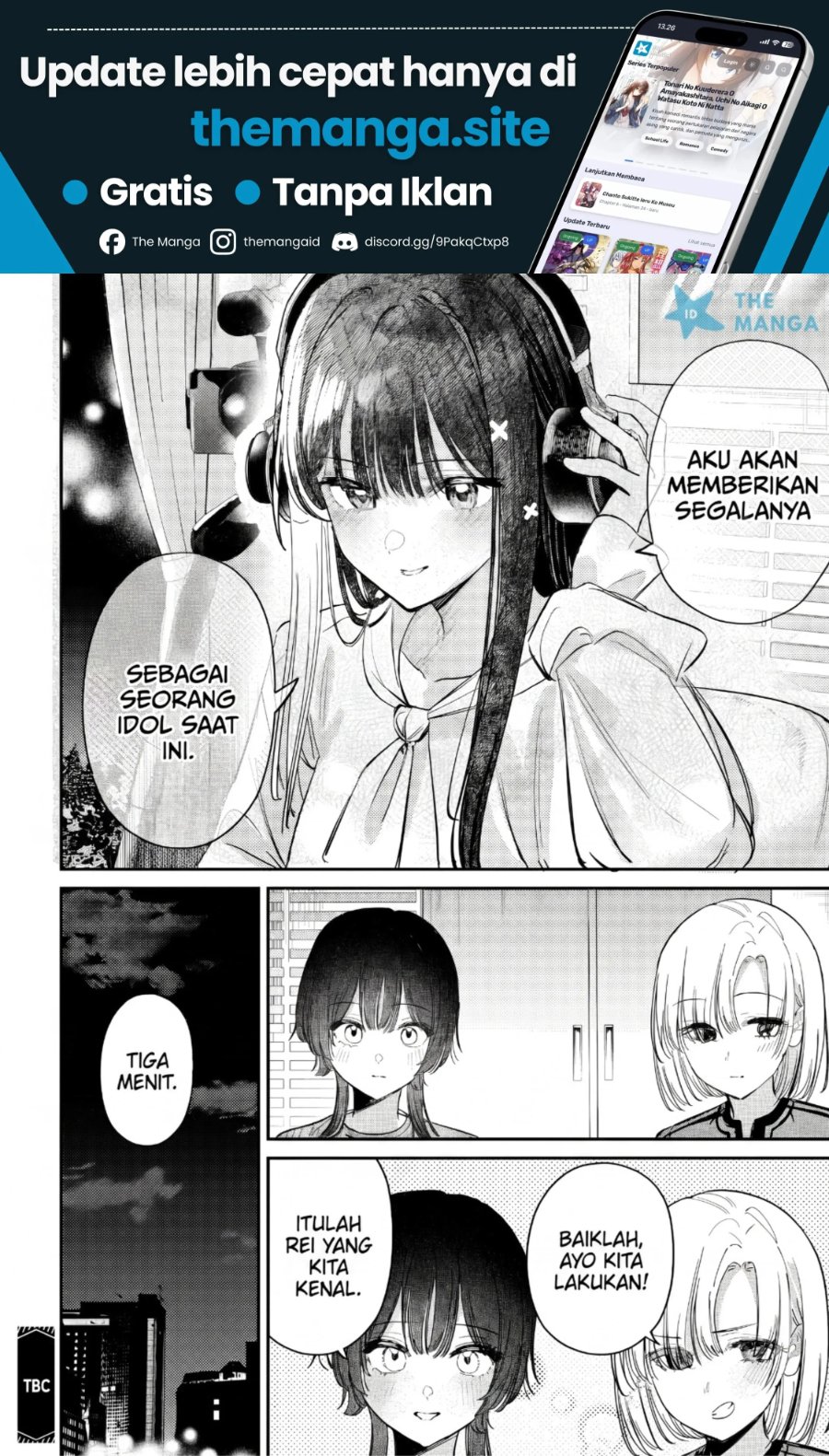 Houkago no Idol ni wa Himitsu ga aru chapter 53 halaman 19