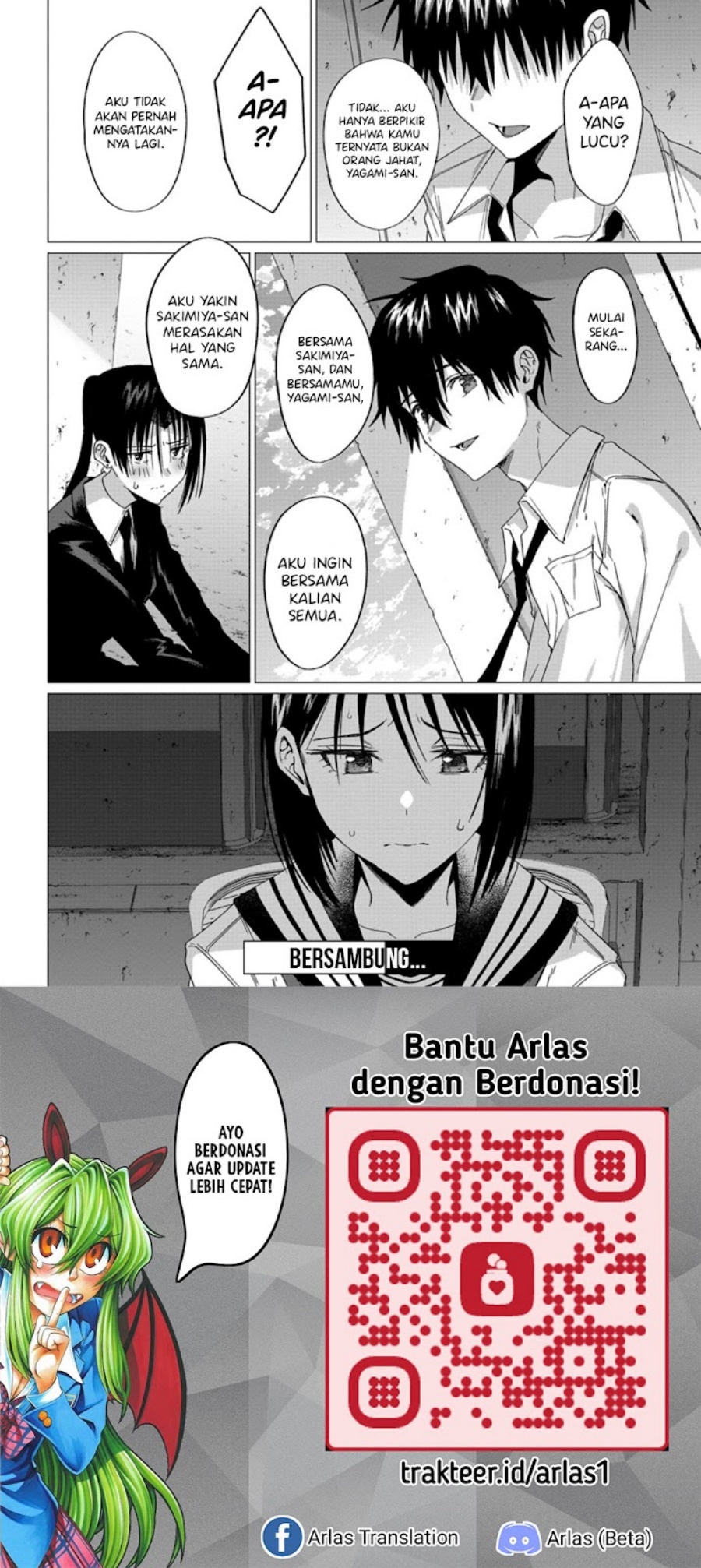 Houkago no Luminous chapter 9.1 halaman 15