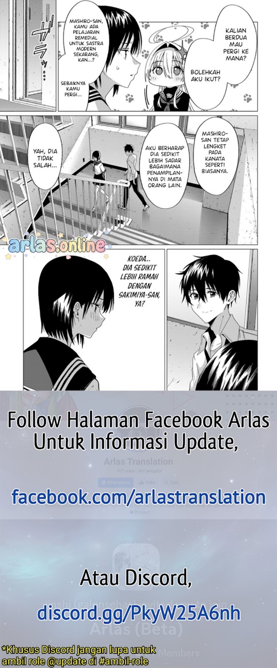 Houkago no Luminous chapter 9.1 halaman 8