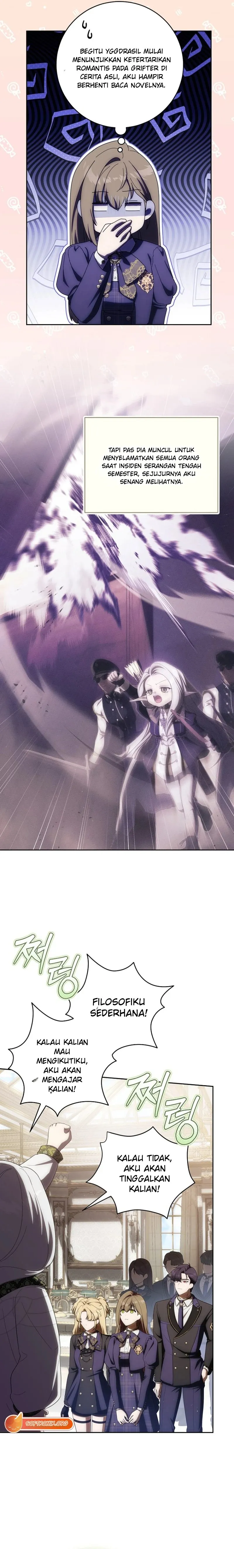 Halaman 10 dari How to Get On the Main Character’s Flower Path Chapter 33
