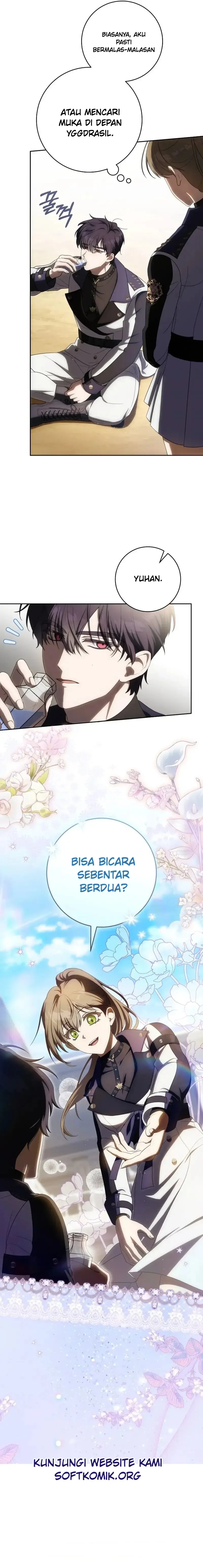 Halaman 19 dari How to Get On the Main Character’s Flower Path Chapter 33