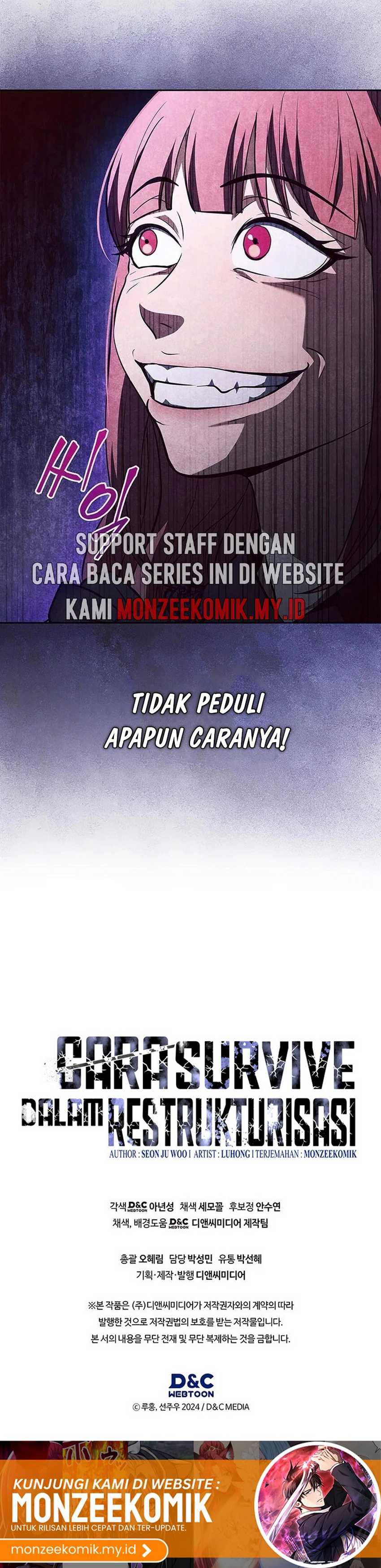 Halaman 32 dari How to Survive Restructuring Chapter 20