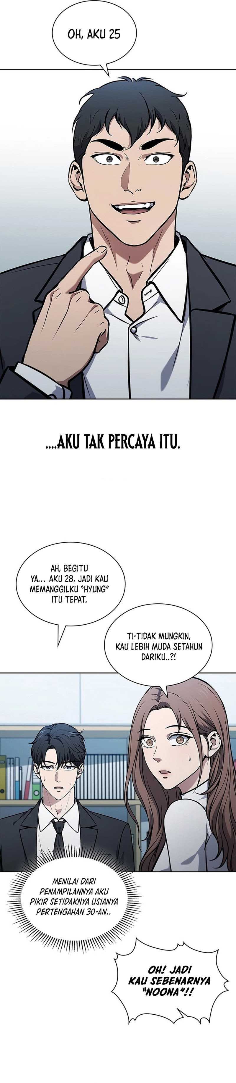 Halaman 28 dari How to Survive Restructuring Chapter 4