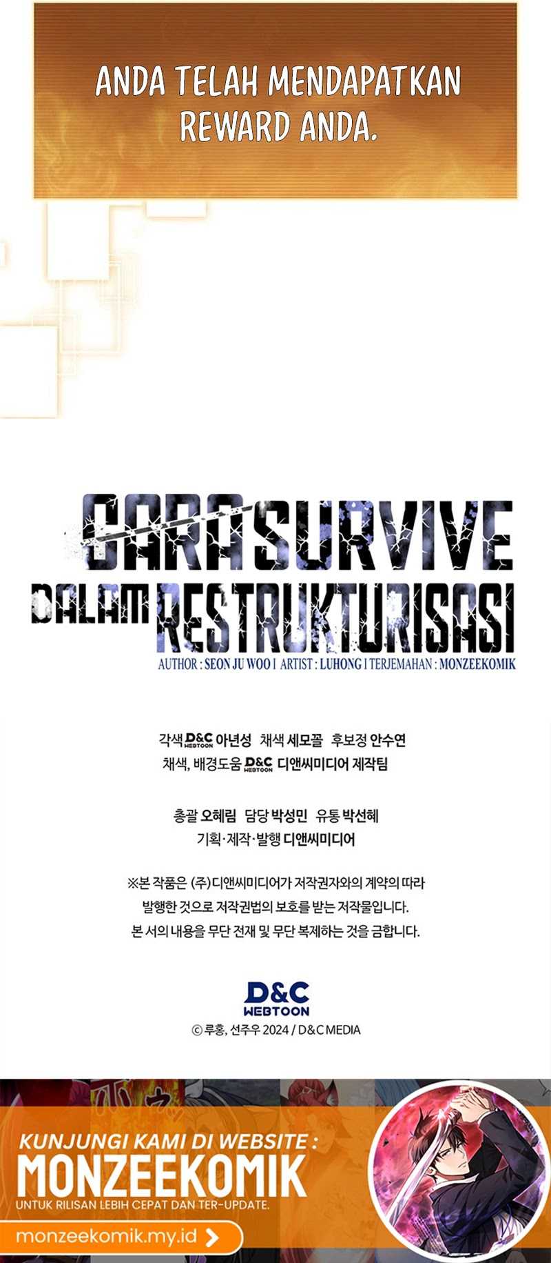 Halaman 39 dari How to Survive Restructuring Chapter 6