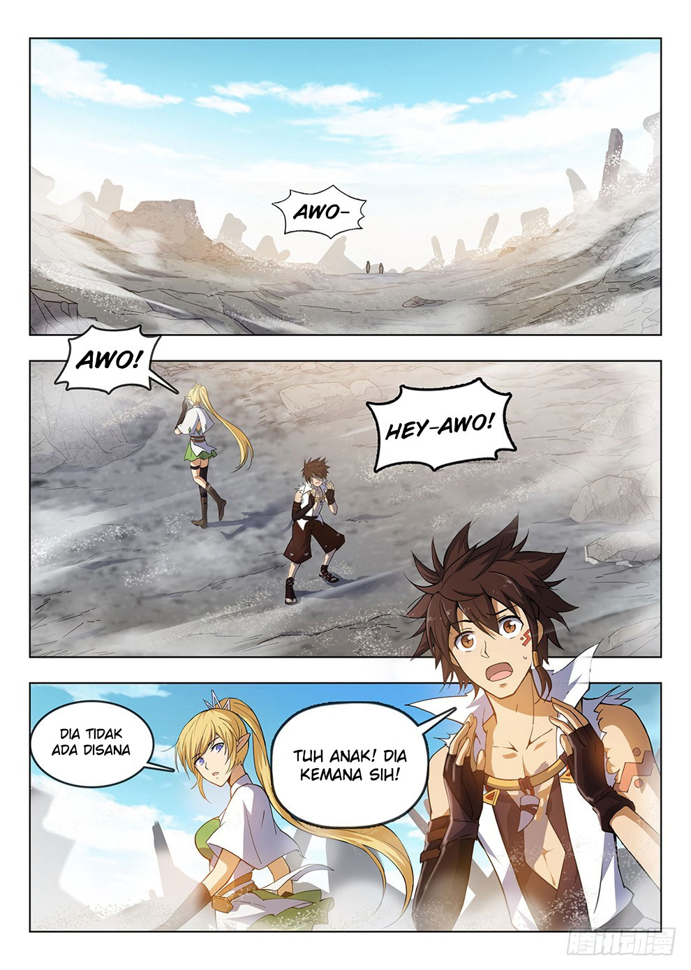Halaman 3 dari Hunter Age Chapter 185