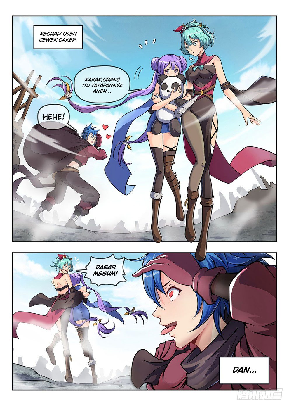 Halaman 6 dari Hunter Age Chapter 185