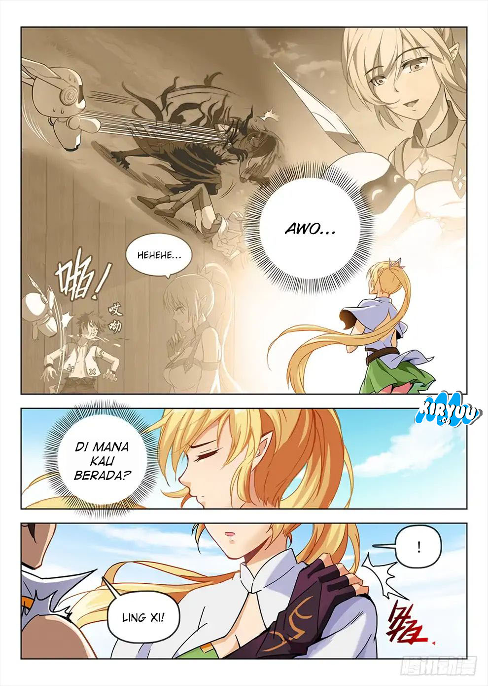 Halaman 14 dari Hunter Age Chapter 192