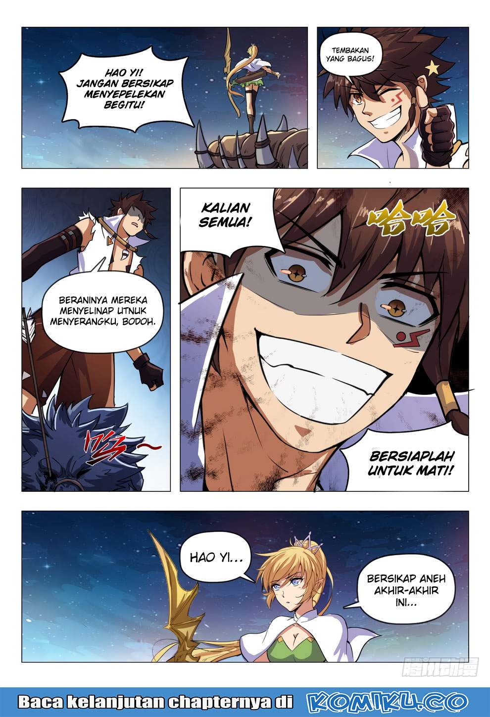 Halaman 16 dari Hunter Age Chapter 213