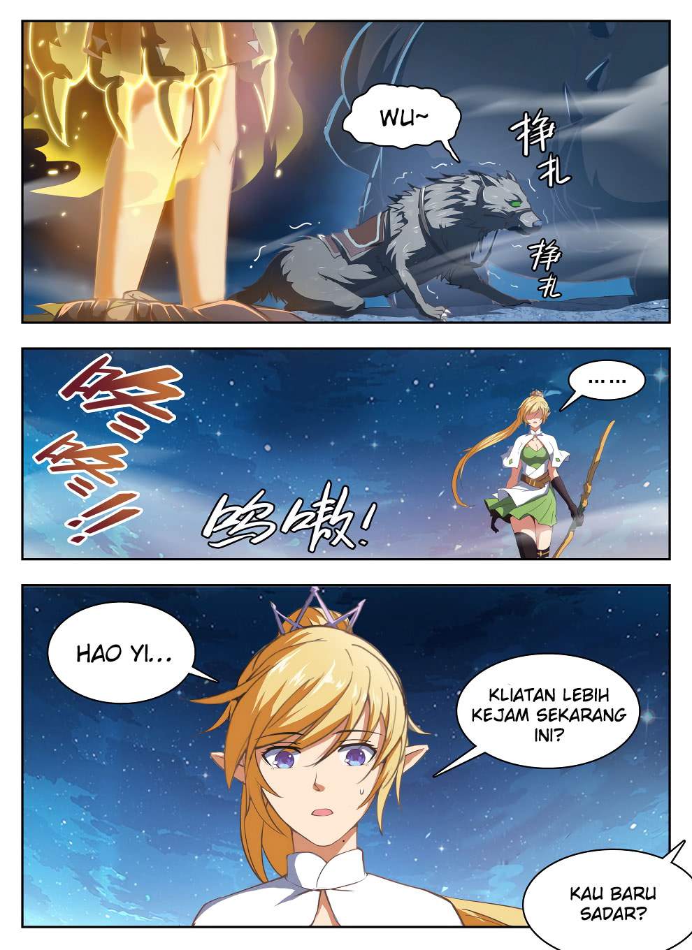 Halaman 9 dari Hunter Age Chapter 214
