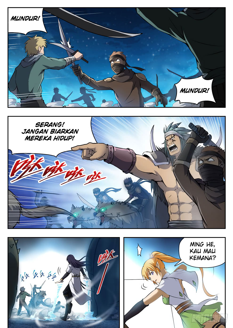 Halaman 9 dari Hunter Age Chapter 217