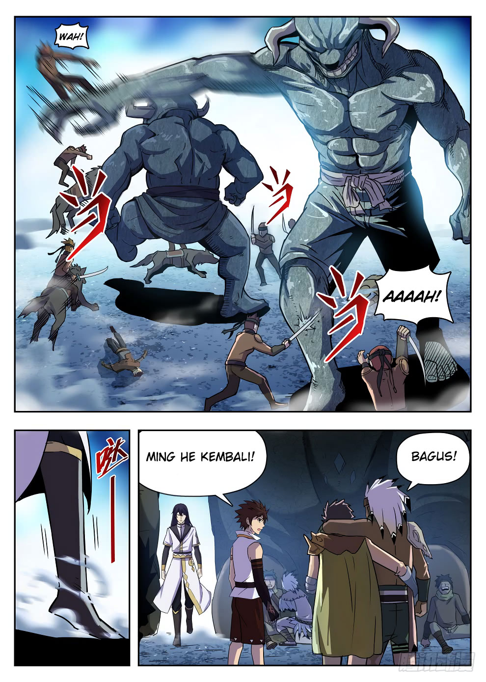 Halaman 2 dari Hunter Age Chapter 218