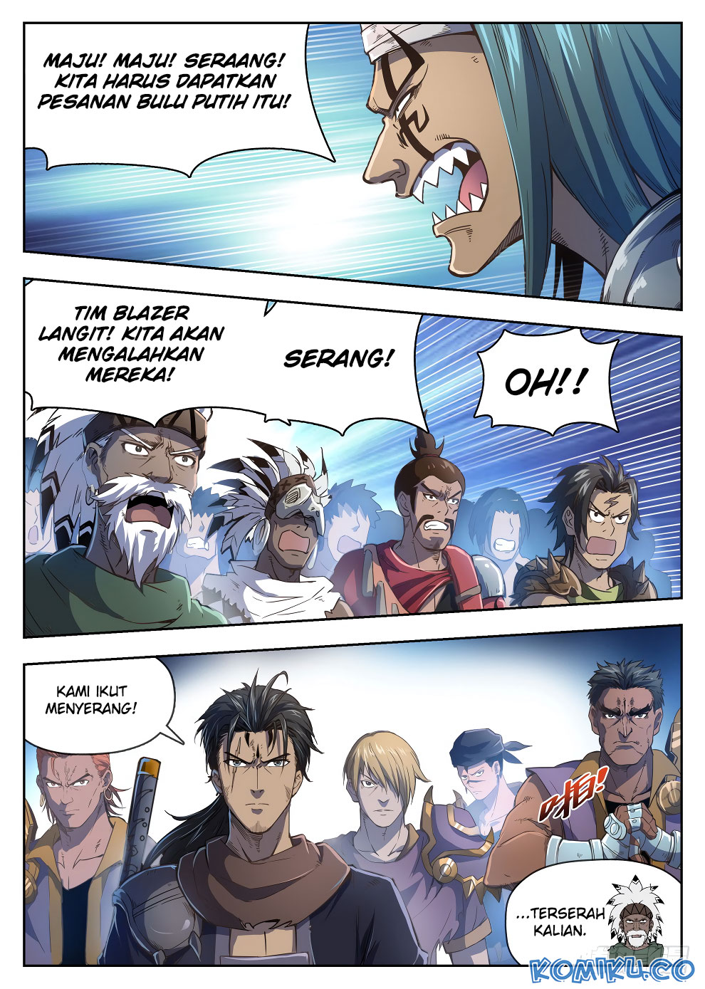 Halaman 10 dari Hunter Age Chapter 220