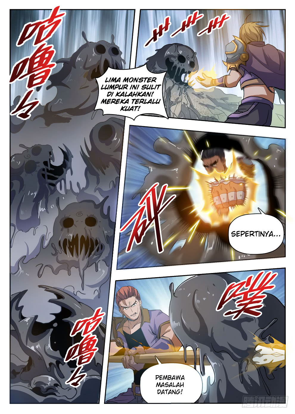 Halaman 14 dari Hunter Age Chapter 222