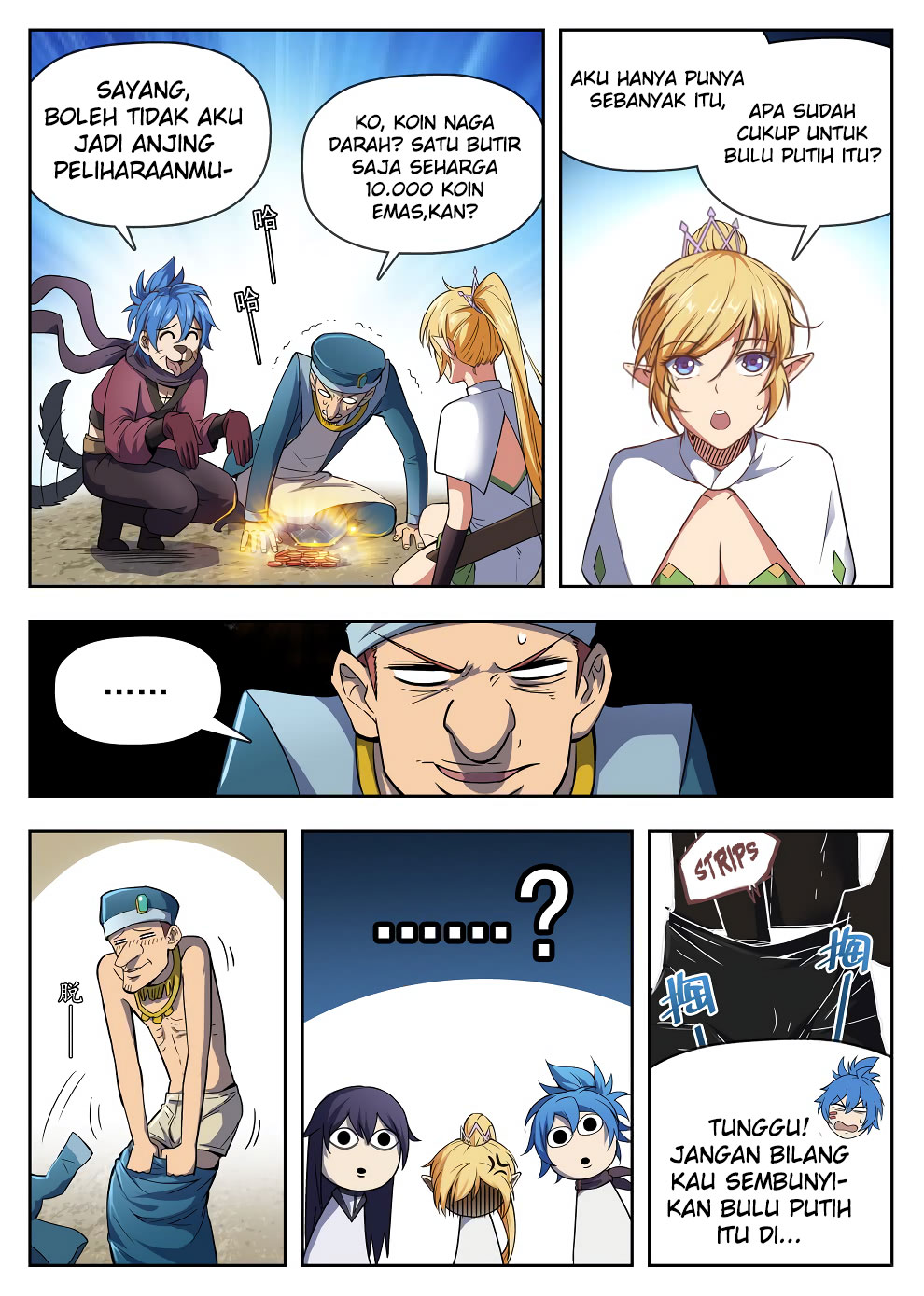 Halaman 2 dari Hunter Age Chapter 222