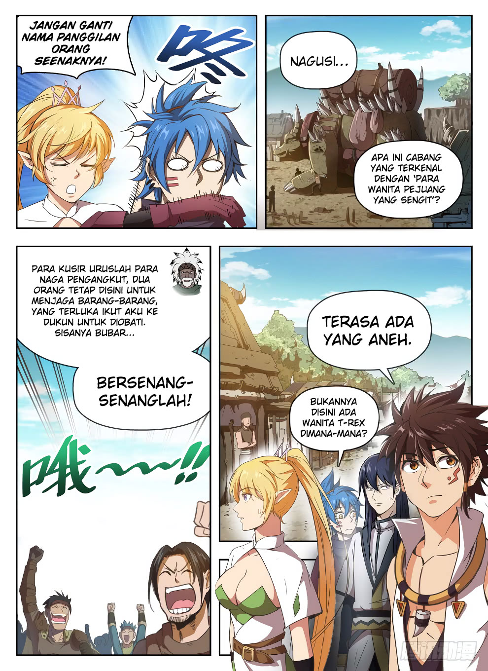 Halaman 9 dari Hunter Age Chapter 223